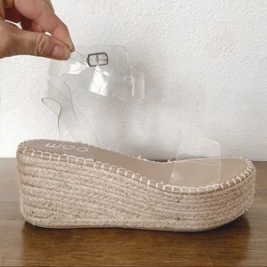 Ego Clear Strap Esperidalla Sandals